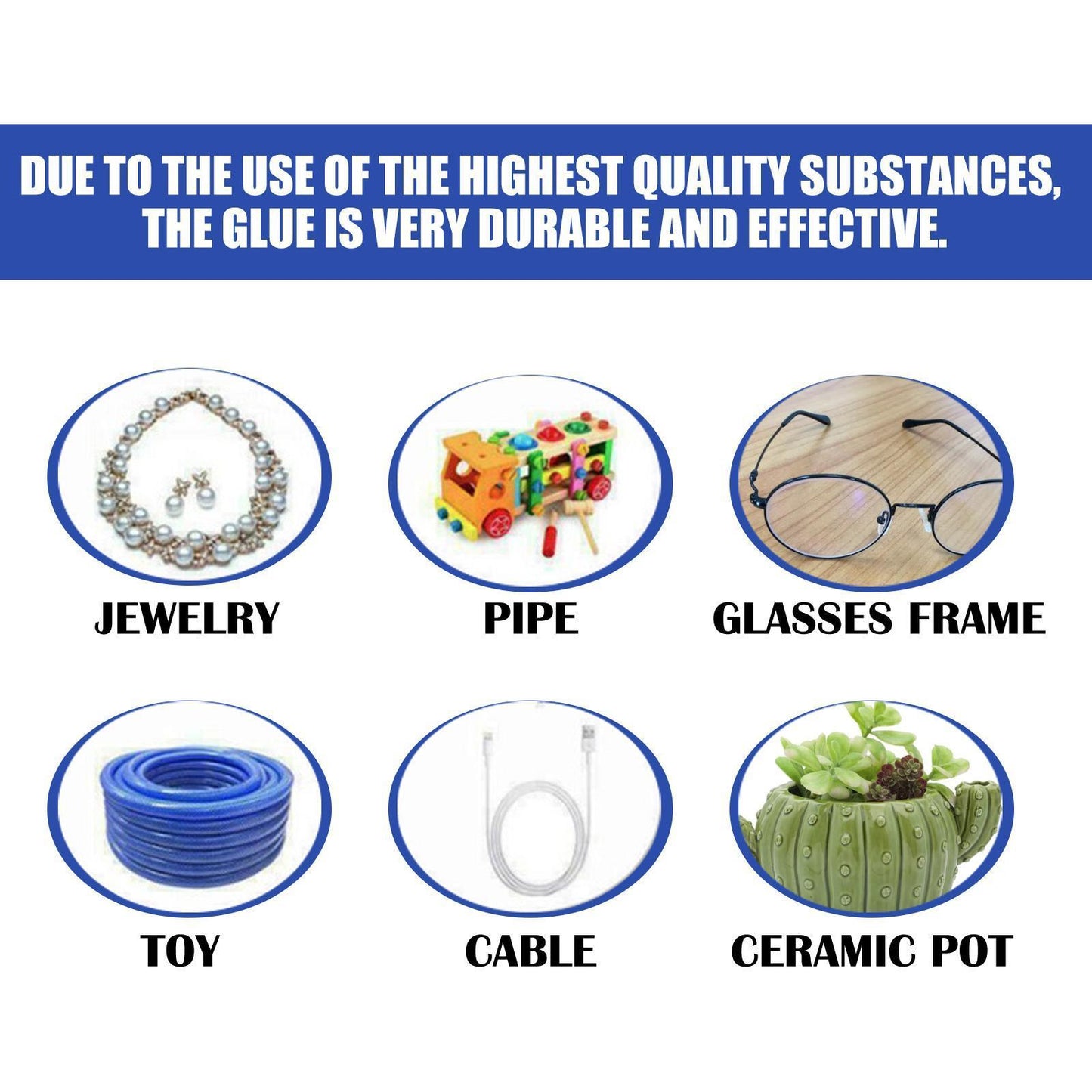 UV Light Curing Glue Pen — 5-Second Quick-Dry Repair Tool for Plastic, Metal, Ceramic & Glass