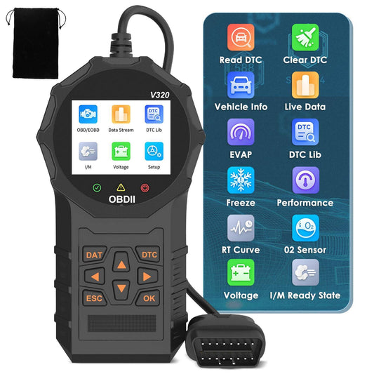 Automotive OBD2 Scanner – Check Engine Code Reader & Diagnostic Tool for All OBDII Vehicles