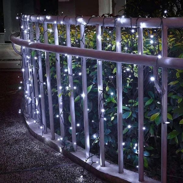 Solar LED fairy lights 12m with 100 multicolor LEDs