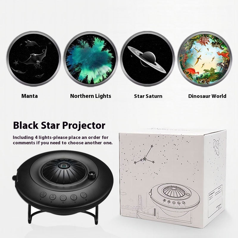 Starry Sky Ambience Projector | Planetarium Lamp with Picture Discs (2/4/6/10 Images)