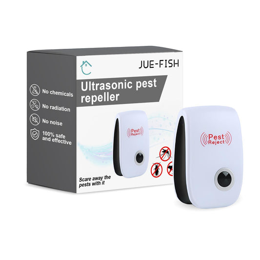 Ultrasonic Pest Repeller Plug-In – Smart Mosquito, Cockroach & Mouse Repellent with Nightlight