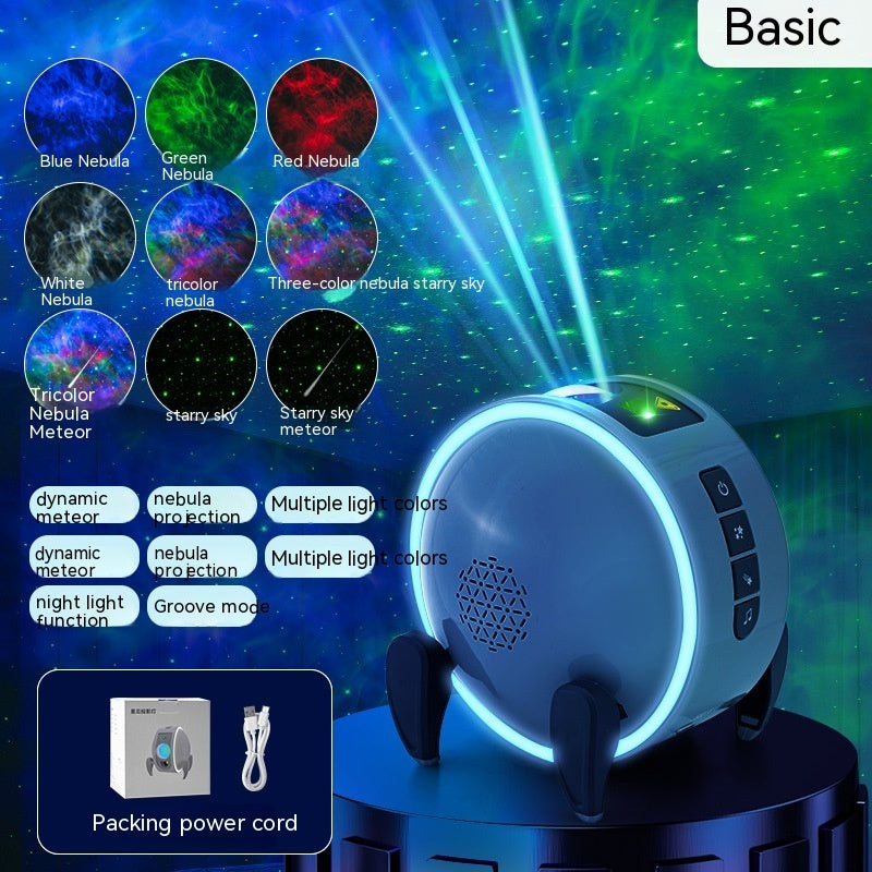 HD laser starry sky projector for bedroom ambience