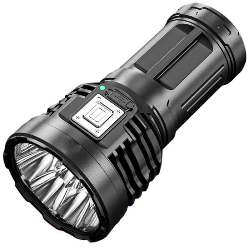 Super Bright LED Torch – 30W Mini Flashlight, USB Rechargeable & Emergency-Ready